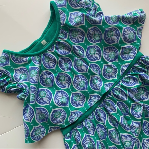 Tea Collection Peacock Dress. 6 GUC - Picture 3 of 3